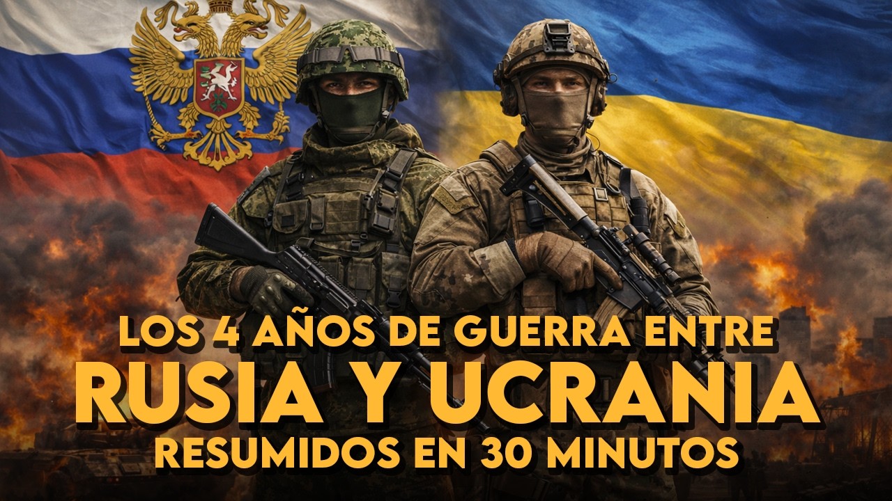 ✅ RESUMEN de los 3 AÑOS de guerra entre RUSIA y UCRANIA