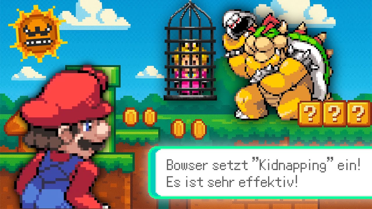 Mario hat sich im Spiel geirrt (er wird Pokémon Trainer)