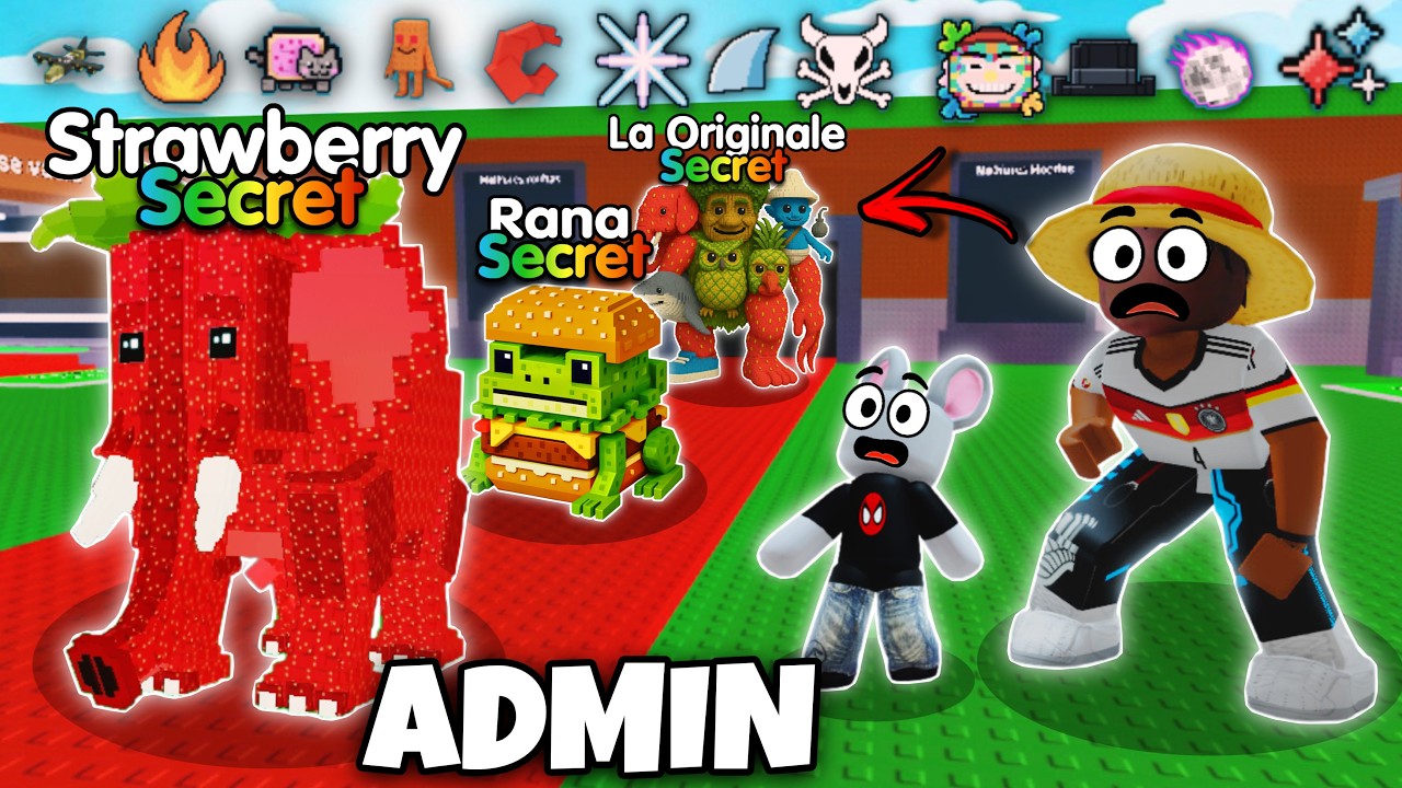 FUI DO LIXO AO LUXO NO EVENTO DO ROUBE O BRAINROT! (Evento de ADMIN)