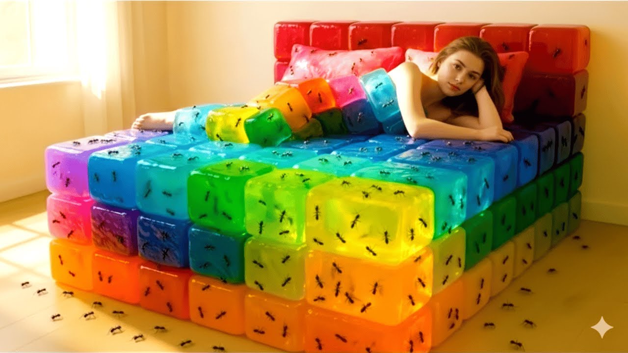 Which Dream Bed Would You Choose? 🛏️✨ Oddly Satisfying AI ASMR