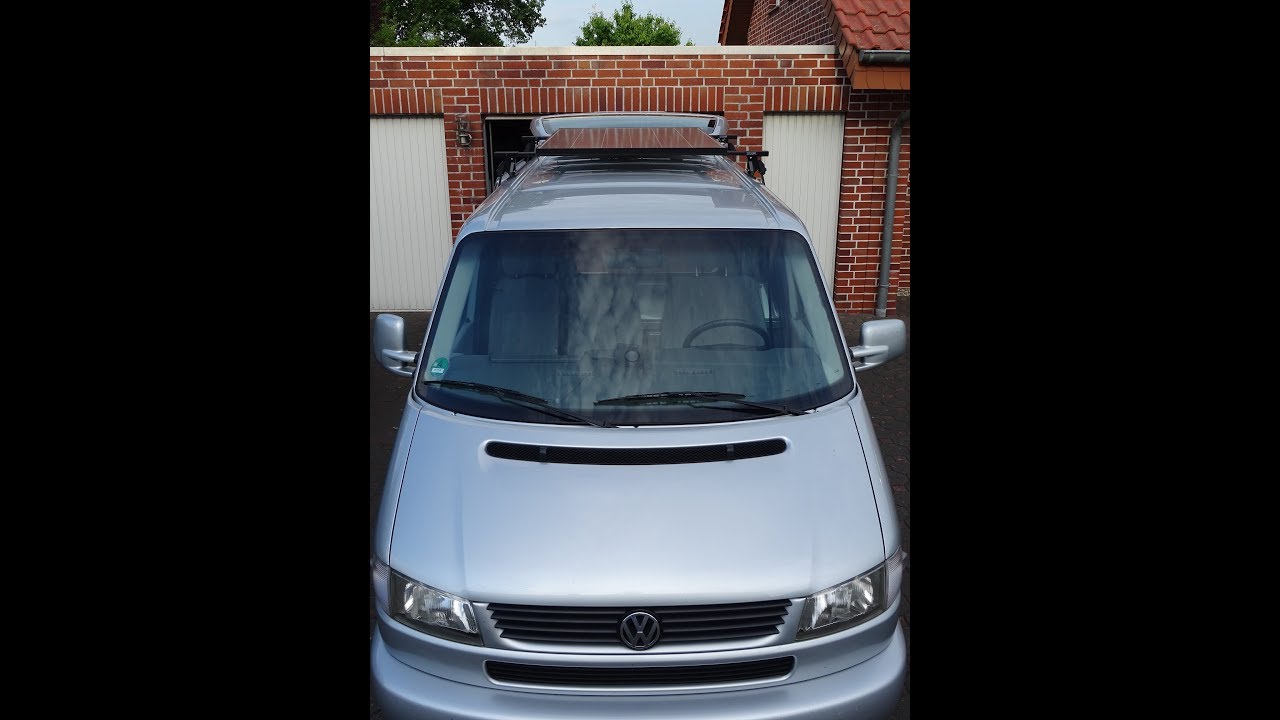 VW T4 Camper, die Solaranlage ist da!!!