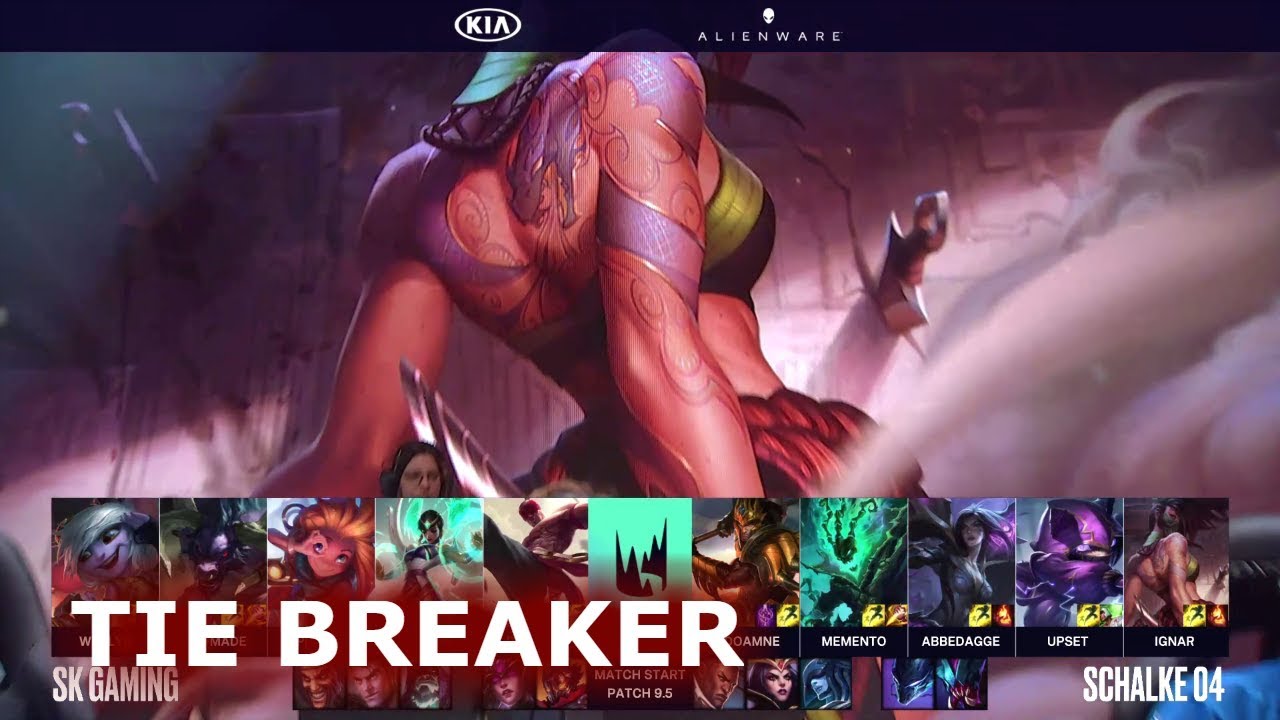 SK Gaming vs Schalke 04 - Tie Breaker | S9 LEC Spring 2019 Week 9 Day 2 | SK vs S04 W9D2