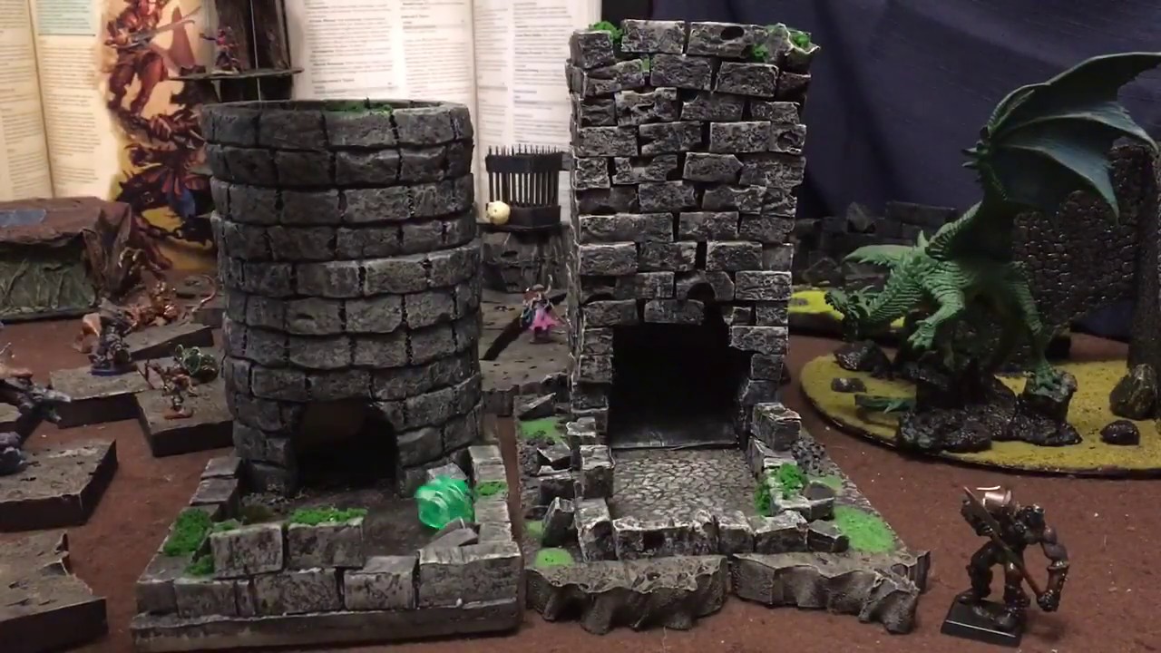 Handmade dice towers