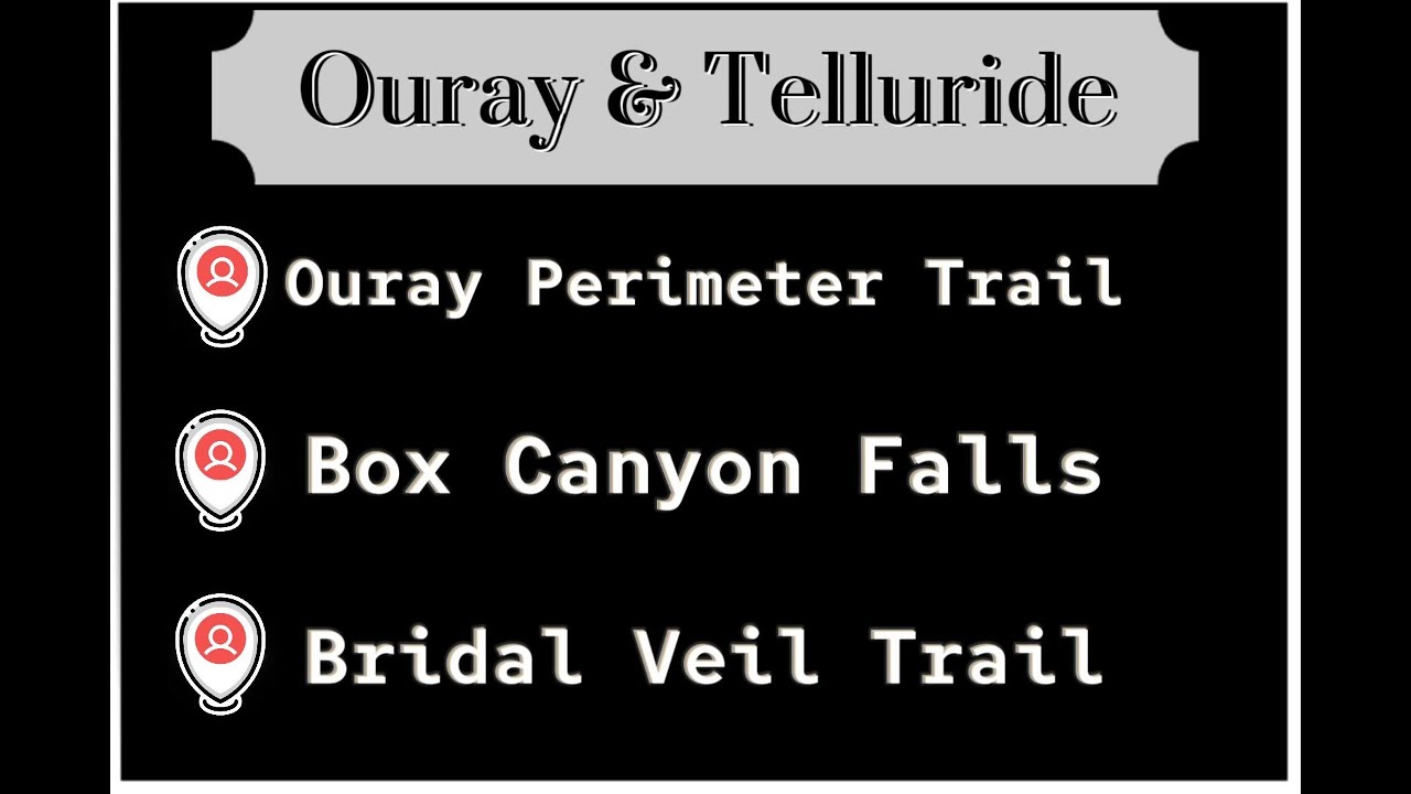 Ouray & Telluride Colorado Hike