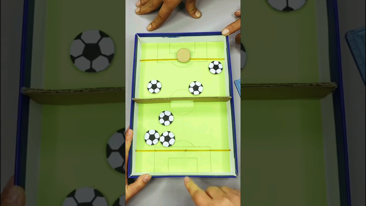 Football board game diy. #homemade #diy #craft #creative #how