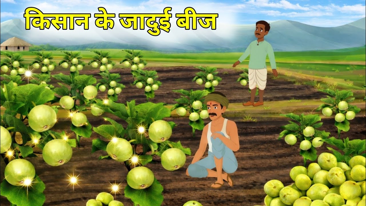 किसान और जादुई बीज | Kisan or jaadui bij | Hindi Stories | Hindi Kahaniya | Moral Story 