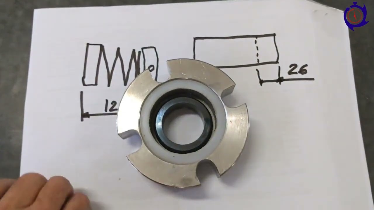 Selo Mecânico Tipo Componente - Como montar.
