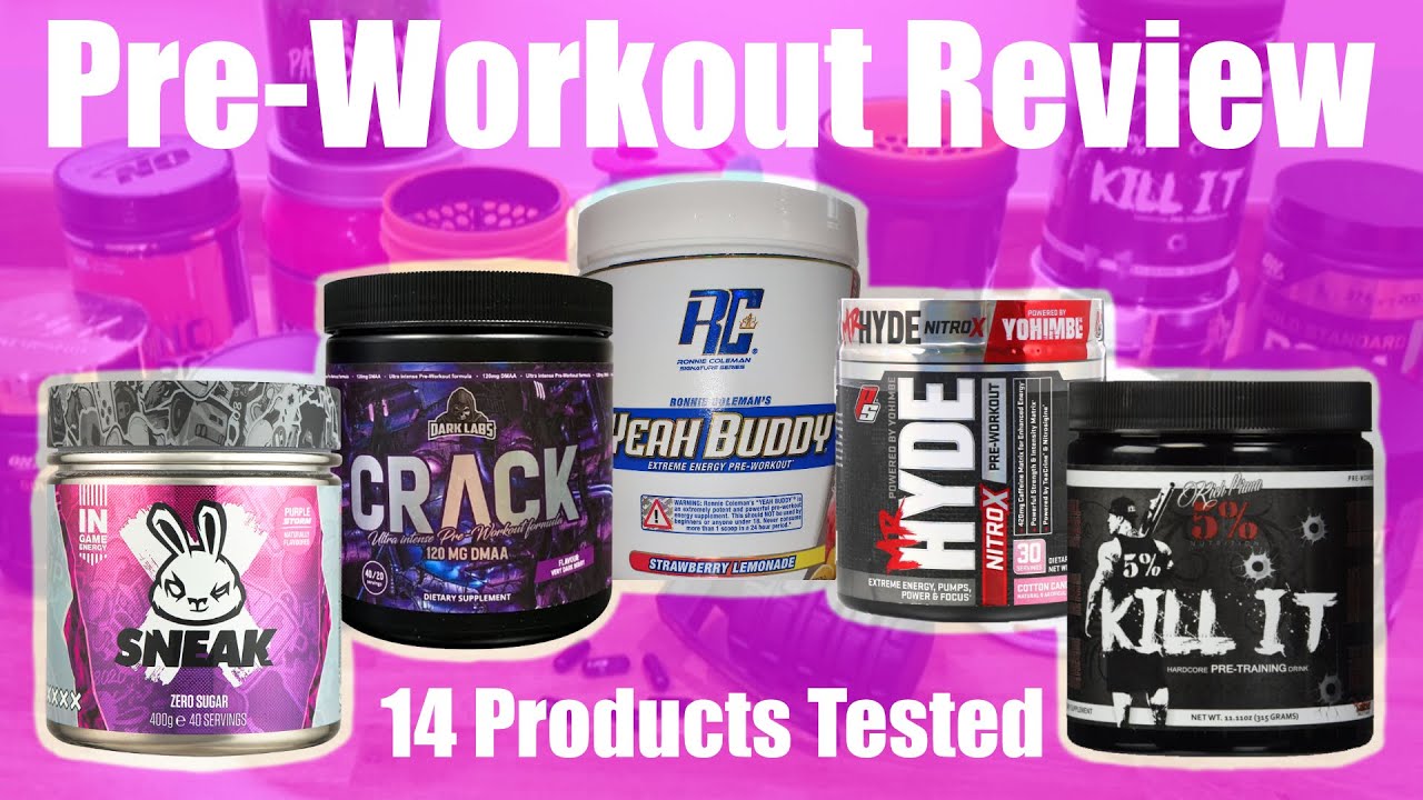 Pre-Workout Review 2020 | Which is best? | 14 Products Tested