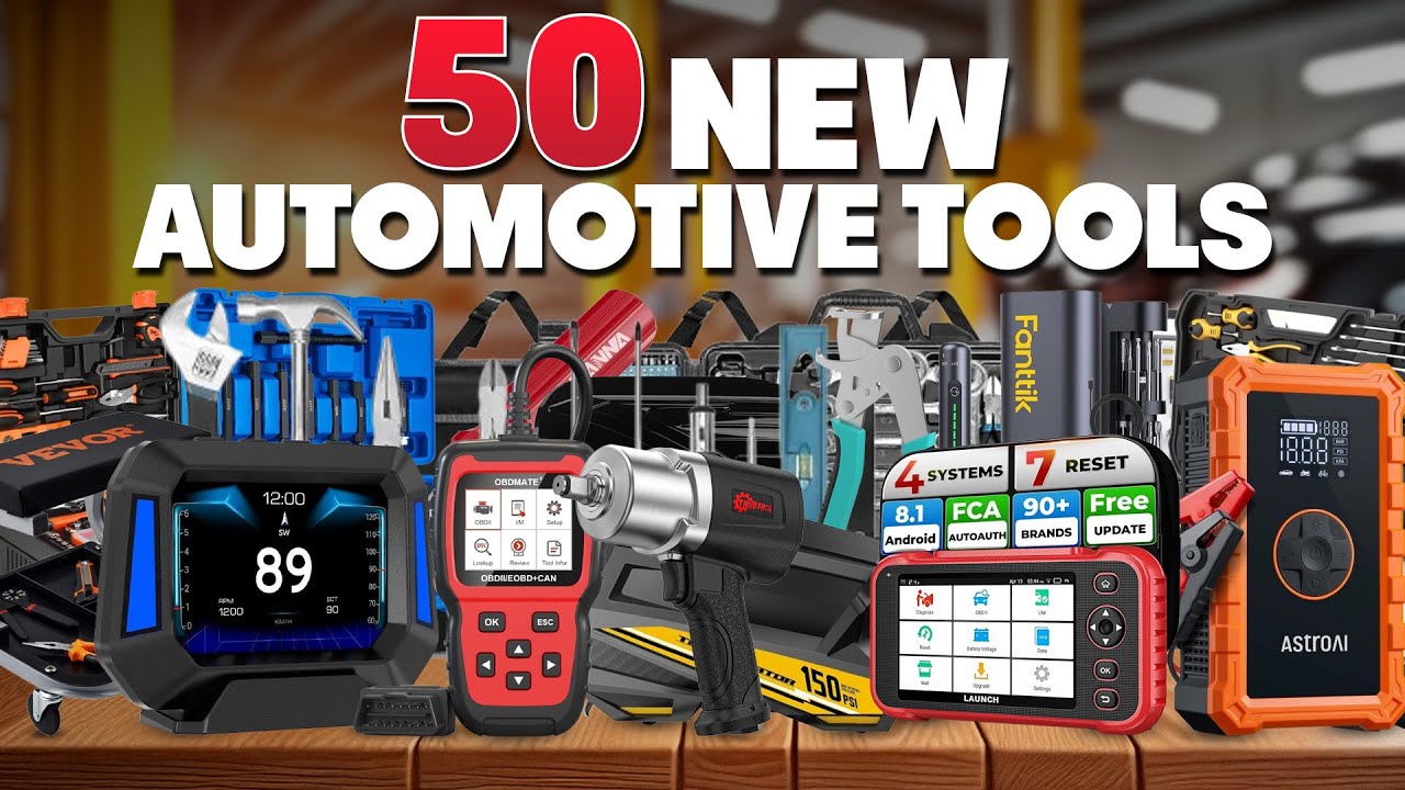 50 New Automotive Tools on Amazon You Must Have Seen