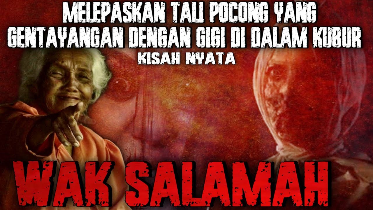AKIBAT LUPA MELEPASKAN TALI POCONG SAAT DI KUBUR ‼️ gentayangan minta tolong