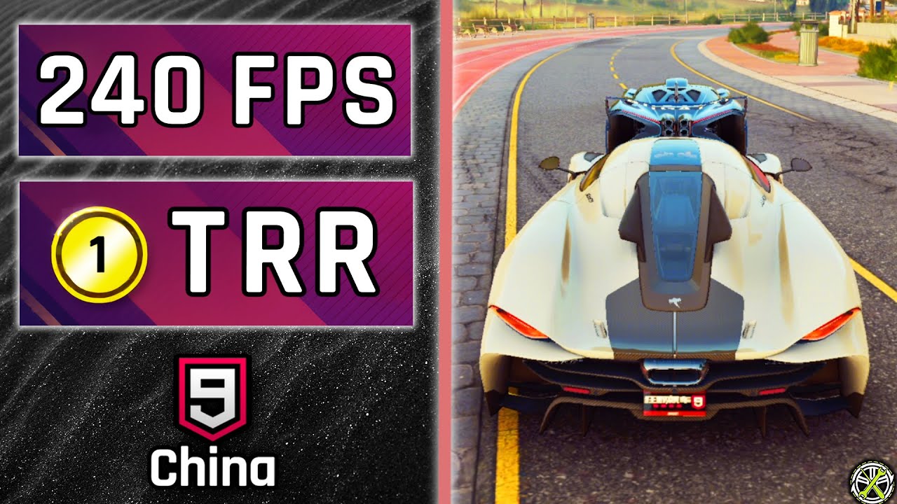 Playing at 240 FPS got me to TOP 1 in Gauntlet: Asphalt 9 China