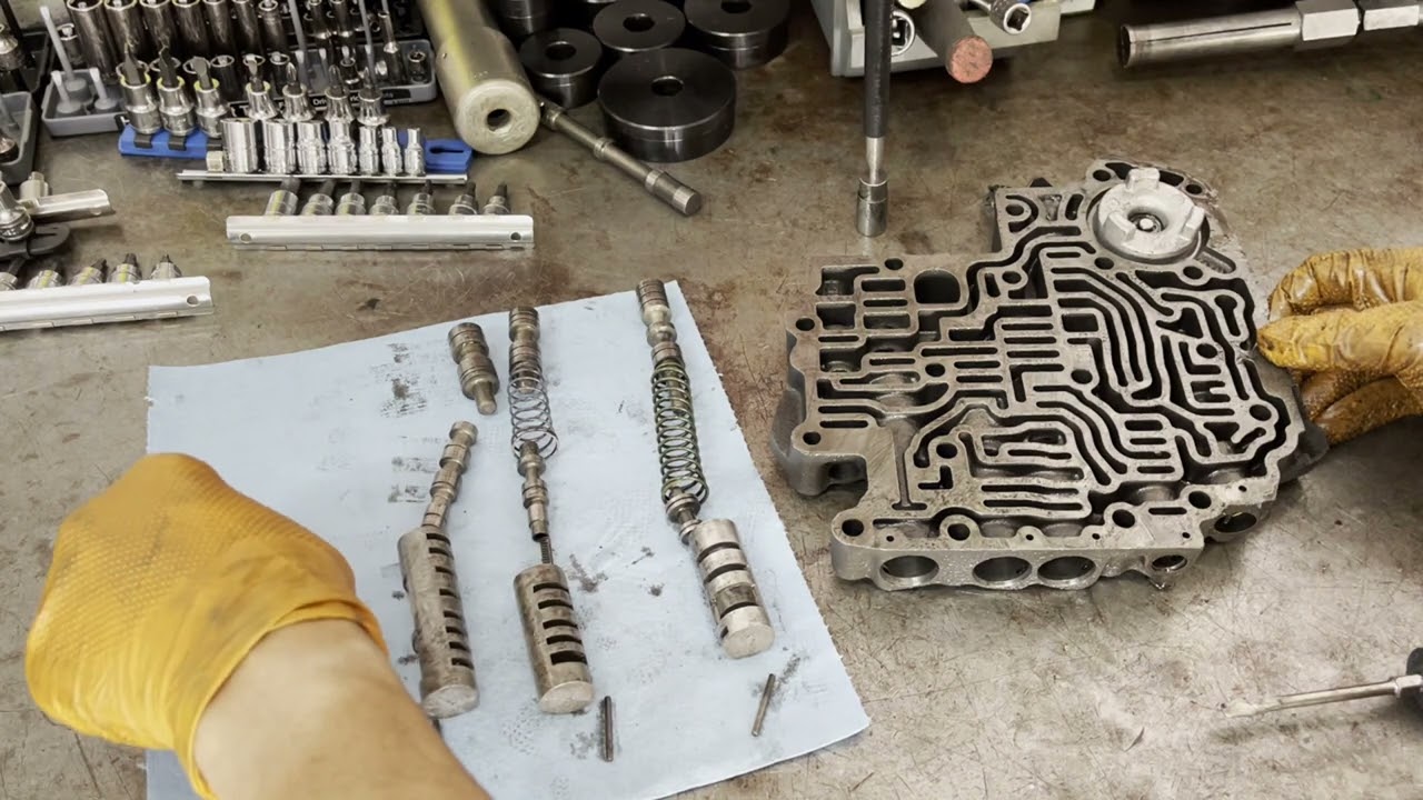 TH350C Valve Body Disassembly