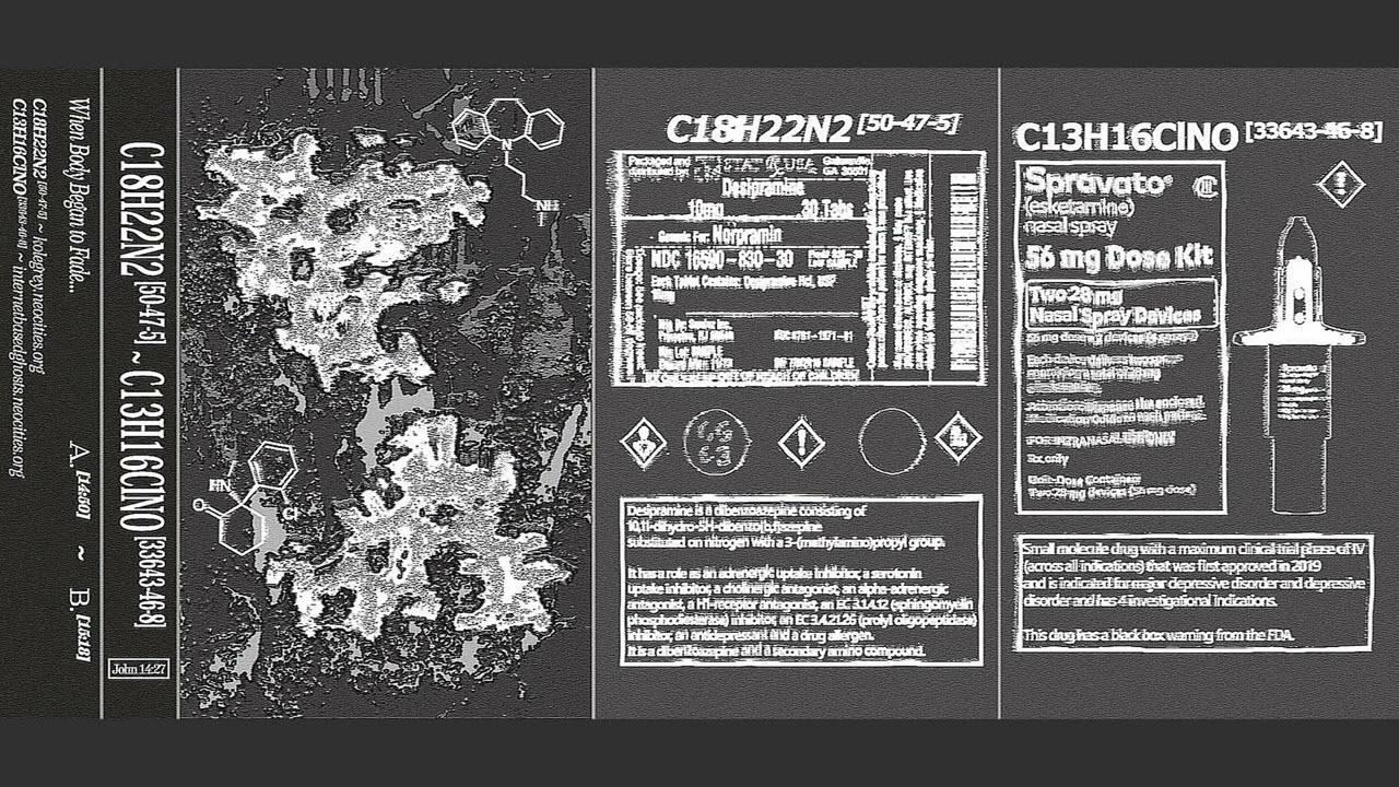 C18H22N2+C13H16ClNO - When Body Began To Fade...