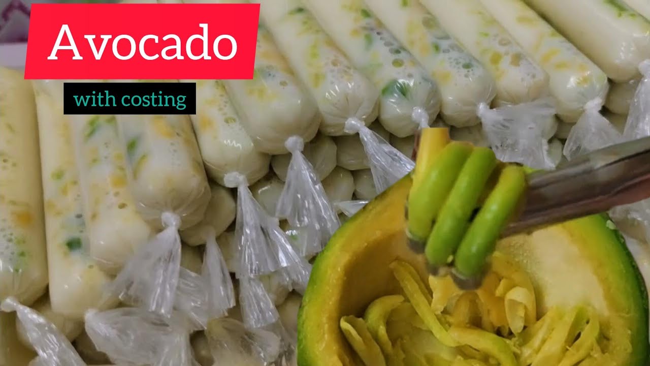 CREAMYLICIOUS AVOCADO ICE CANDY WITH COSTING | NO COOK RECIPE| BUSINESS IDEAS BY TWEETIEBIRDS VLOG