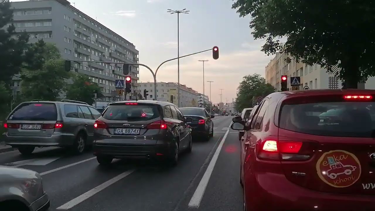 ZKM Gdynia Linia 152 Cała Trasa Timelapse