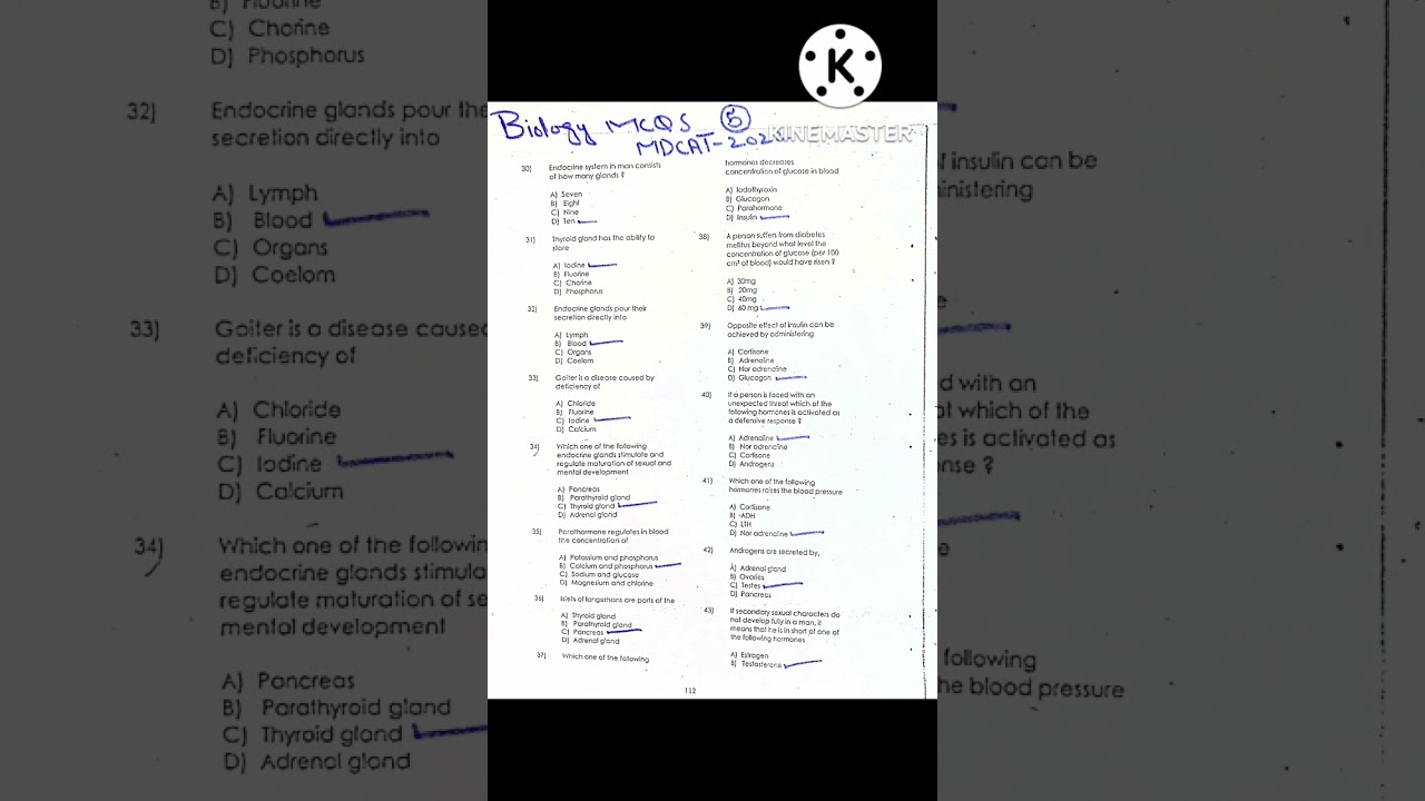 MDCAT 2022 | MDCAT TEST Prepartion  #mdcat2022 #shorts #mdcat2022 #mdcat #mbbs #pmc_channel #mcat