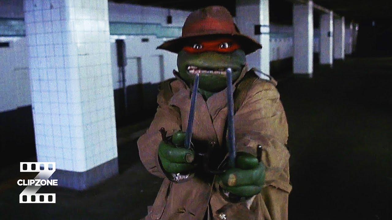Teenage Mutant Ninja Turtles (1990) | Raphael Saves April | ClipZone: Heroes & Villains
