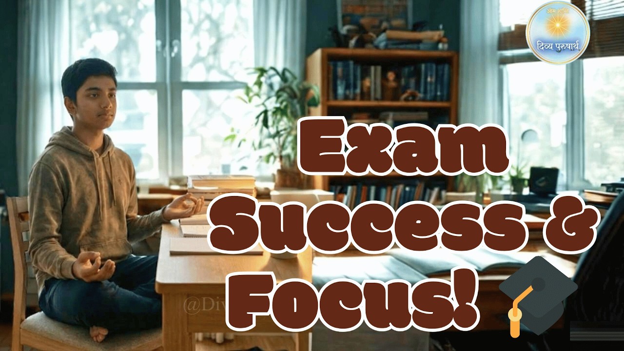Exam Success & Concentration: English Rajyoga Commentary | Powerful Meditation for Students