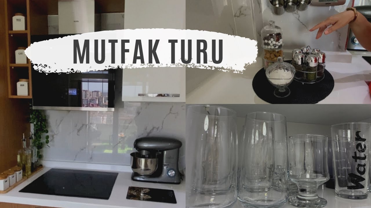MUTFAK TURU | Annemin DOLAP İÇİ DÜZENİ 🏡 | KİTCHEN TOUR #mutfakturu