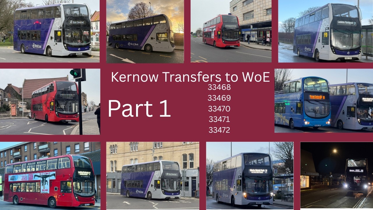 Kernow Transfers for First West of England | MMCs replacing Streetdecks for repower!! | Part 1