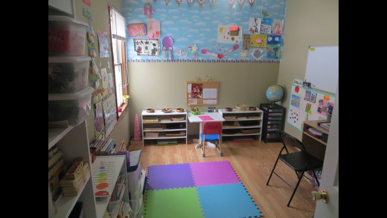 Tour: Salón de Escuela en Casa / Homeschool room tour