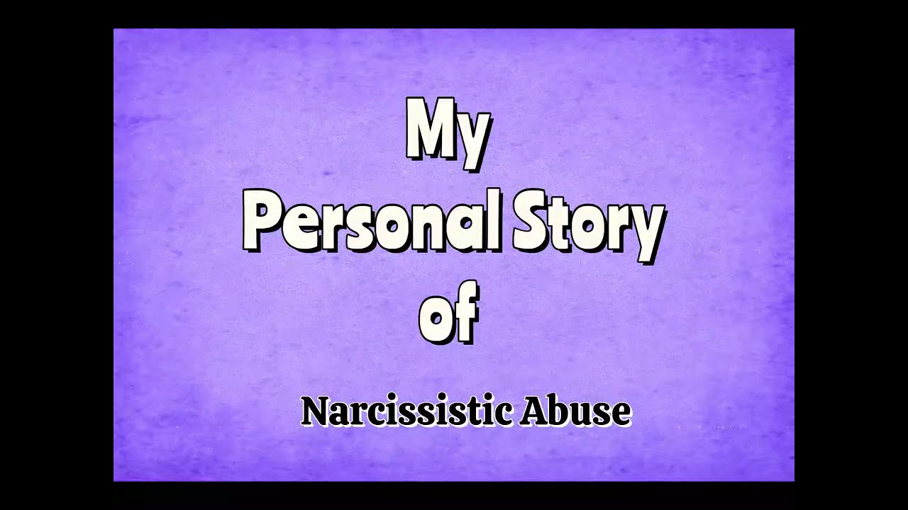 My Personal Story with a Narcissist #narcissisticmarriage