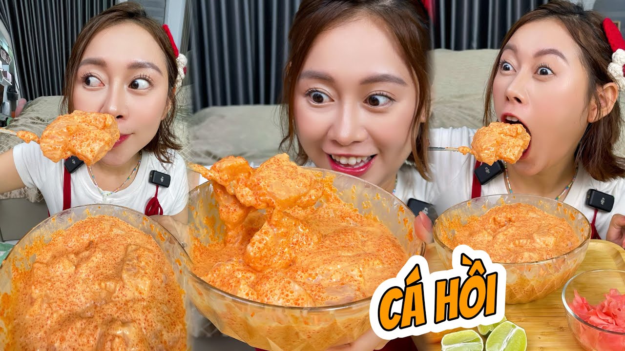 Được Chồng Chiều Tới Bến - Ăn Tô Cá Hồi Sốt Phô Mai Béo Ngậy 😆