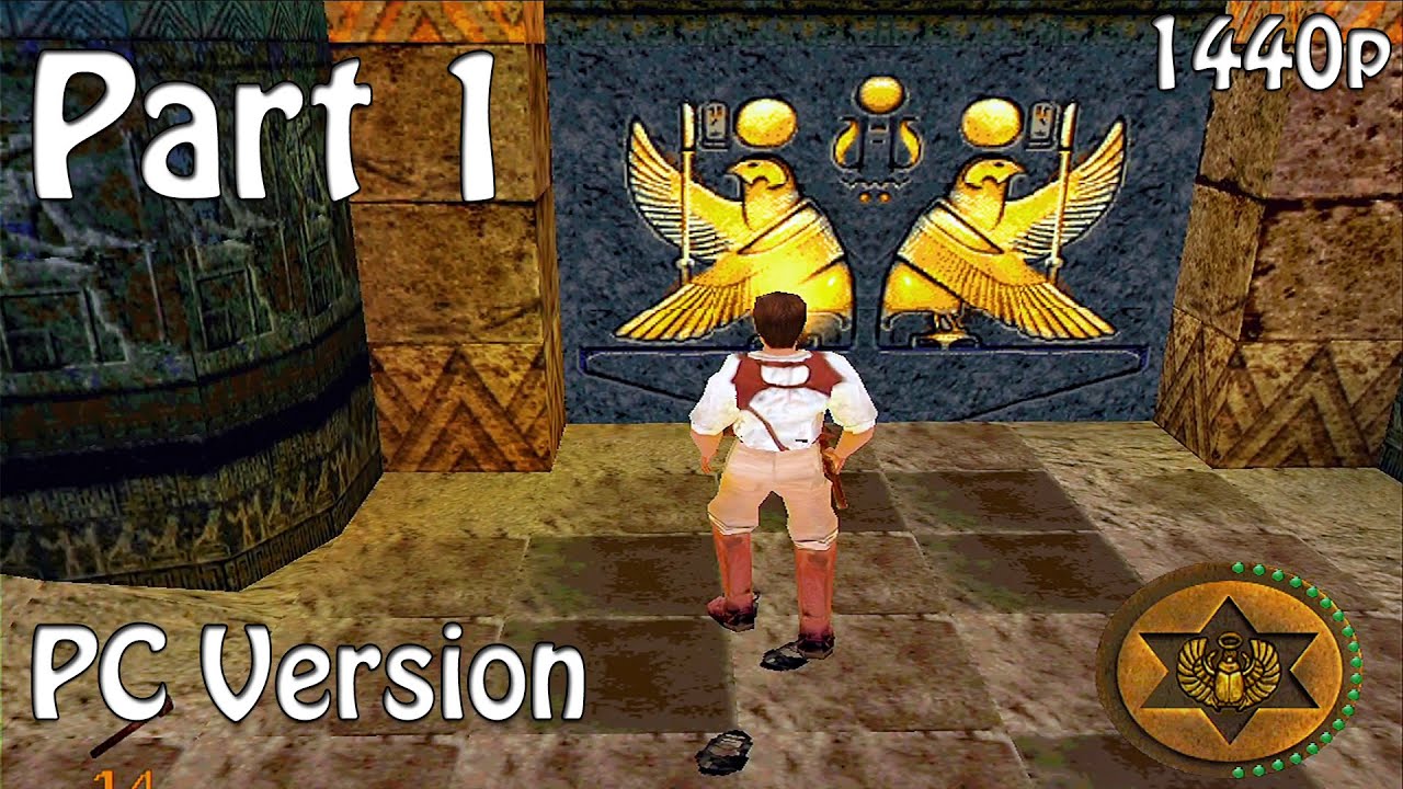 The Mummy (2000) Game PC Part 1 - Ruins of Hamunaptra - All Perfect Zones (4K)