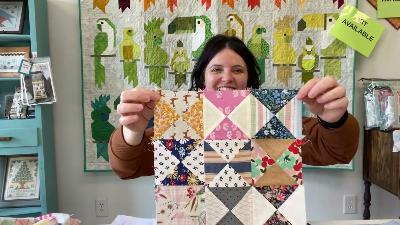 Floss tube #65 and quilting progress