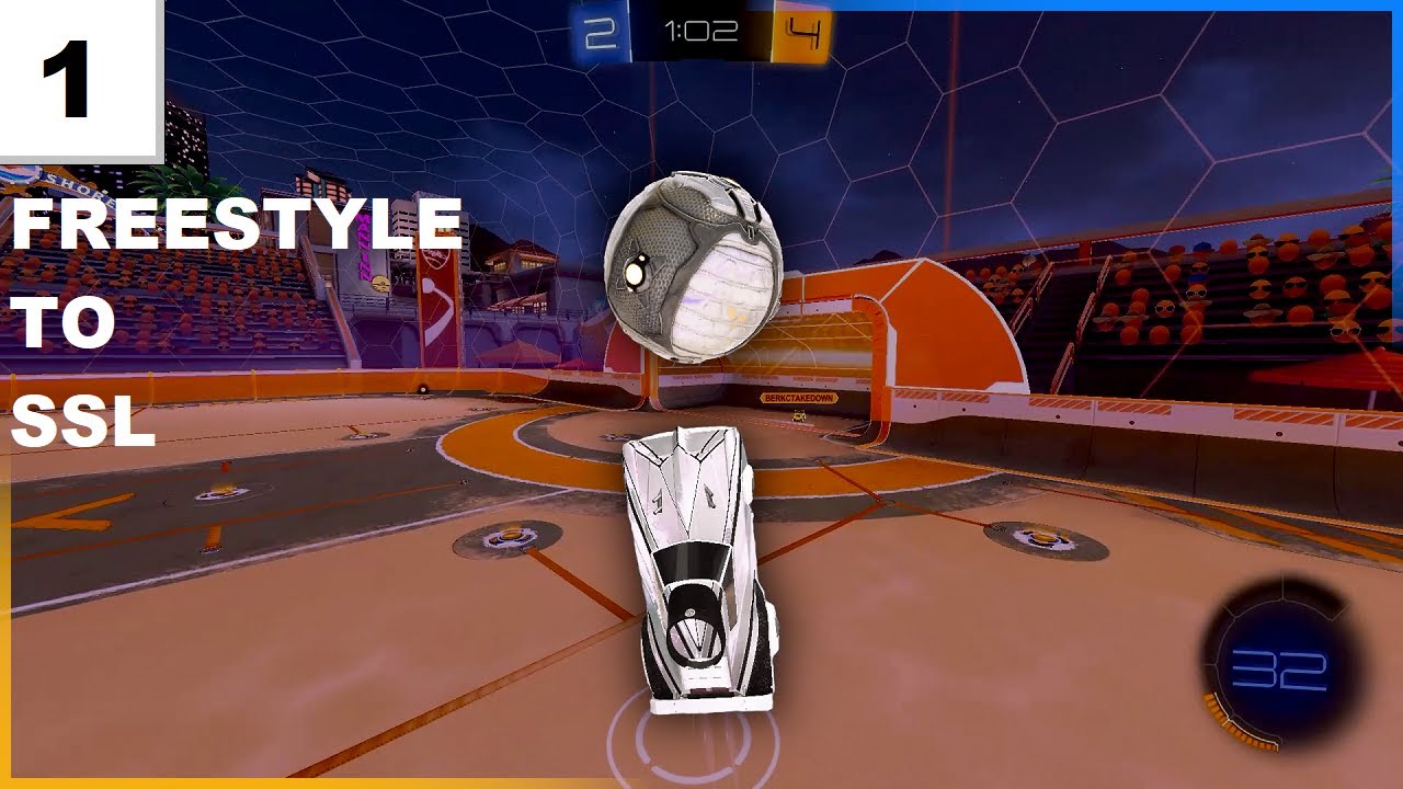 Фристайл под SSL #1 (ВОЗМОЖНО ЛИ ЭТО?) | Rocket League 1v1