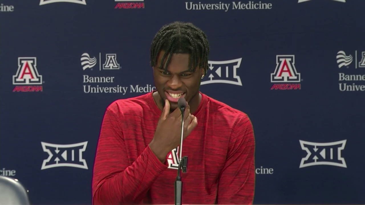 Arizona Basketball Press Conference - Dwayne Aristode