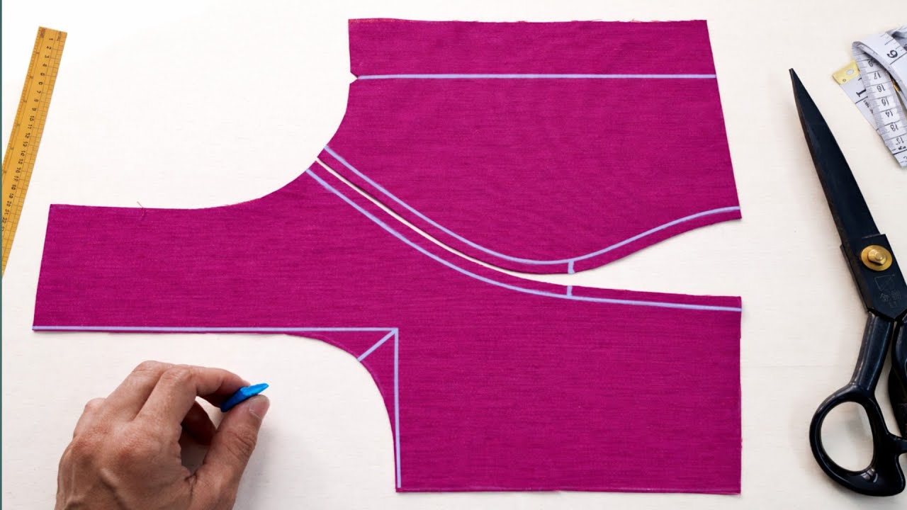 প্রিন্সেস কাট ব্লাউজ কাটিং ও সেলাই | ফিটিং একদম পারফেক্ট! #BlouseCuttingAndStitching