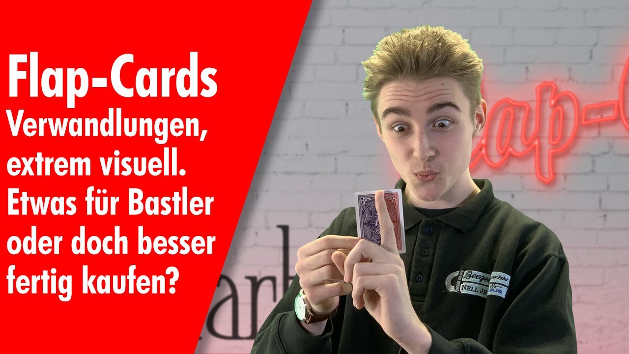 Flap-Karten - extrem visuelle Verwandlungen