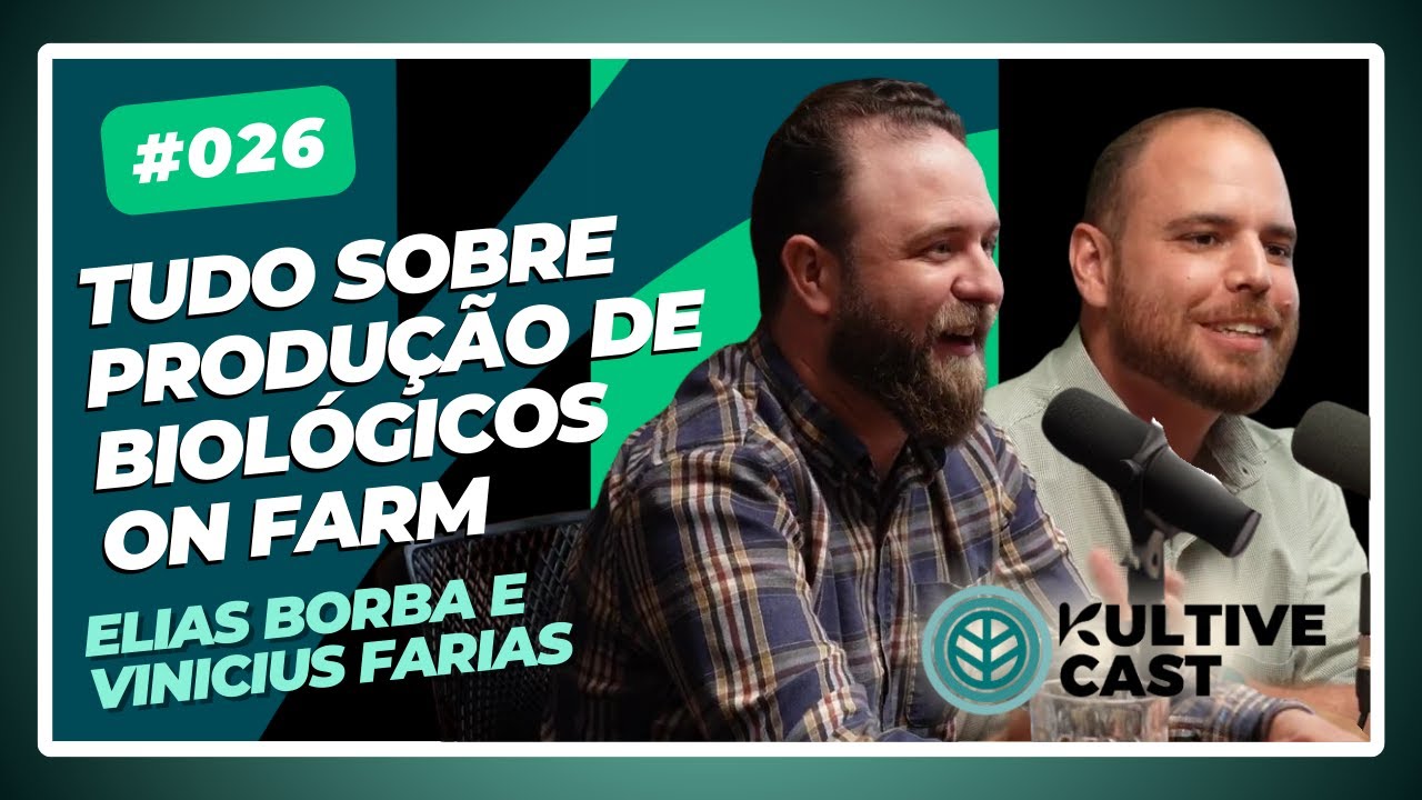 Tudo sobre Produ&ccedil;&atilde;o de Biol&oacute;gicos On Farm Com Elias Borba e Vinicius Farias🔵 #026