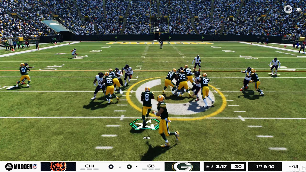 Madden NFL 26 - Chicago Bears vs Green Bay Packers - Gameplay (PS5 UHD) [4K60FPS]