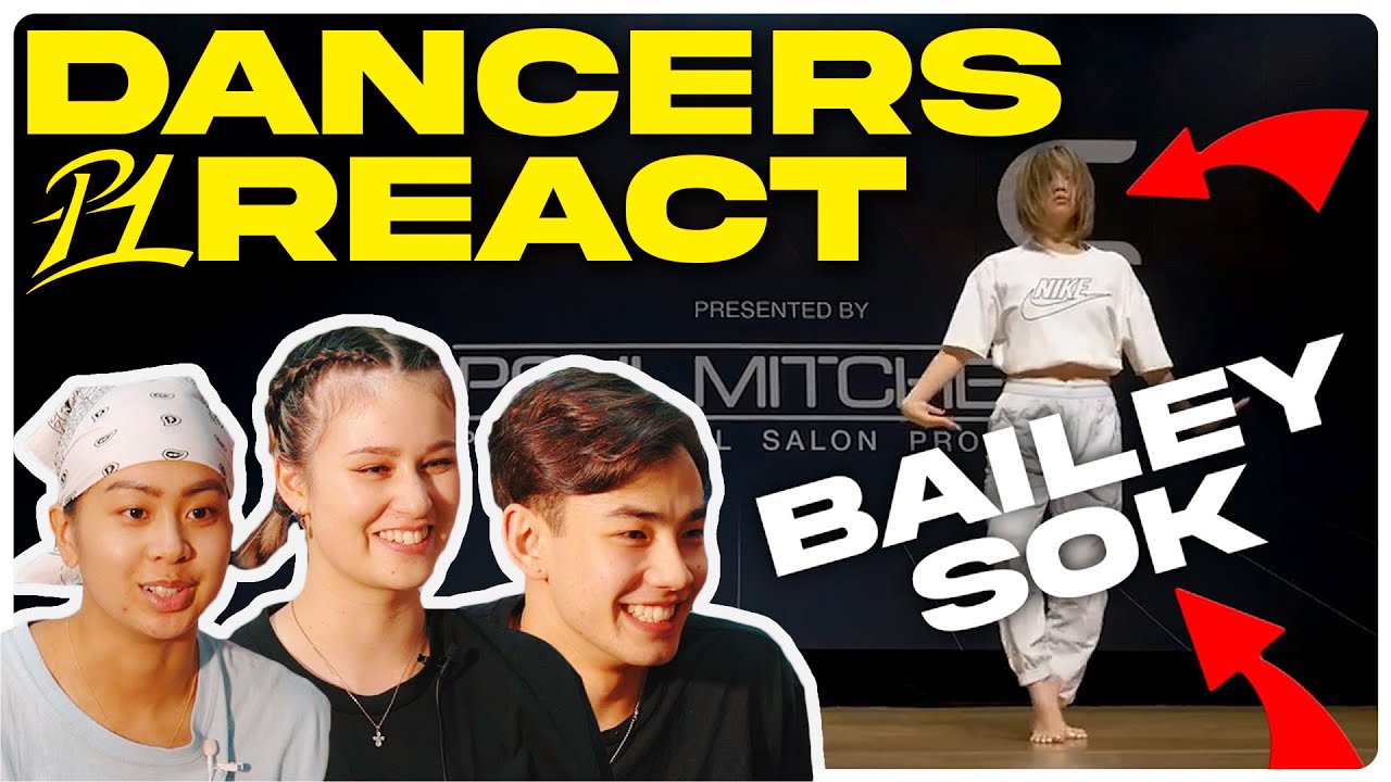 Street Dancers React to Bailey Sok Choreography