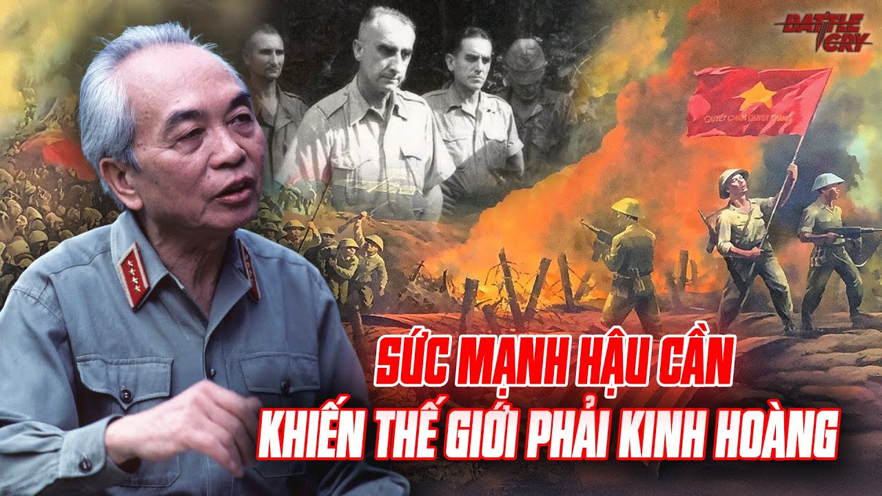 SỨC MẠNH HẬU CẦN KINH HOÀNG CỦA VIỆT NAM ĐÃ NHẤN CHÌM QUÂN PHÁP TẠI ĐIỆN BIÊN PHỦ NĂM 1954