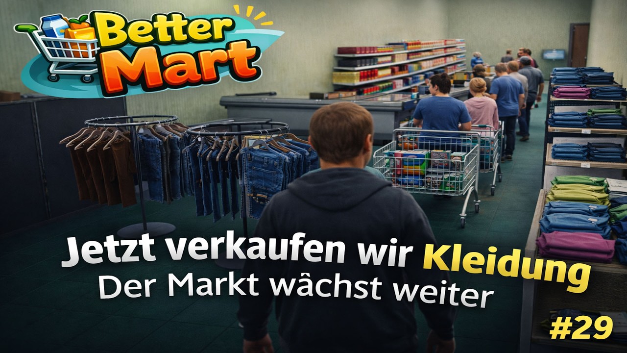Jetzt verkaufen wir Kleidung | Der Markt wächst weiter | Better Mart #29