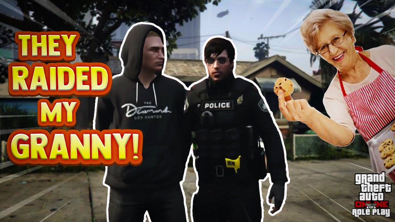 JOSE GETS CAUGHT AT HIS GRANNYS BIT! GTA V RP *NoPixel*