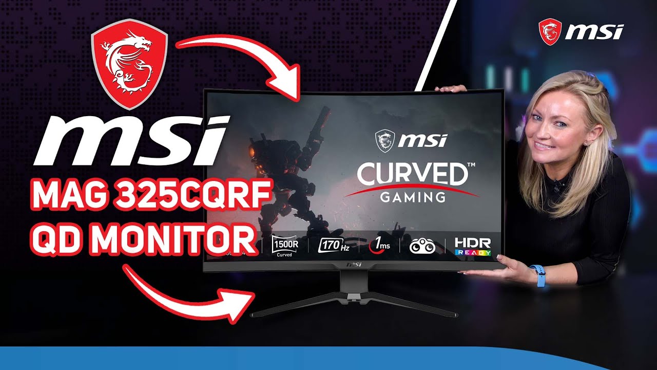 Обзор изогнутого монитора MSI 32