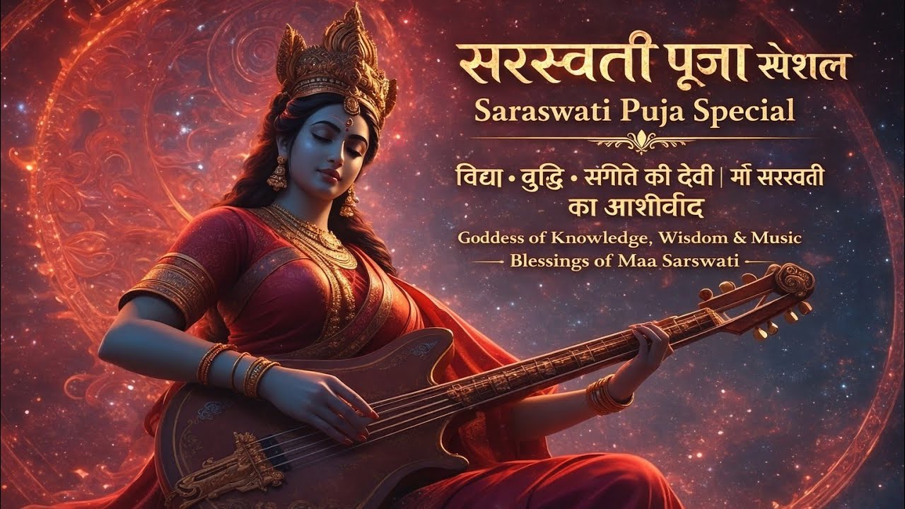🙏Jay Saraswati Mata | जय सरस्वती माता | Saraswati Puja Special🙏
