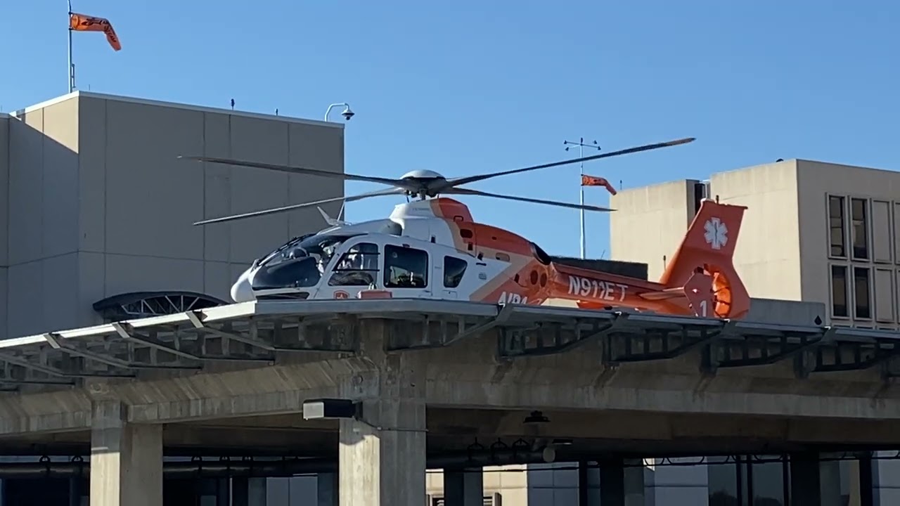 UT East Texas Starting Up and Taking off from St Johns Hospital 