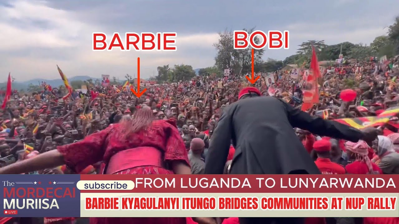 From Luganda to Lunyarwanda: Barbie Kyagulanyi Itungo Bridges Communities at NUP Rally.