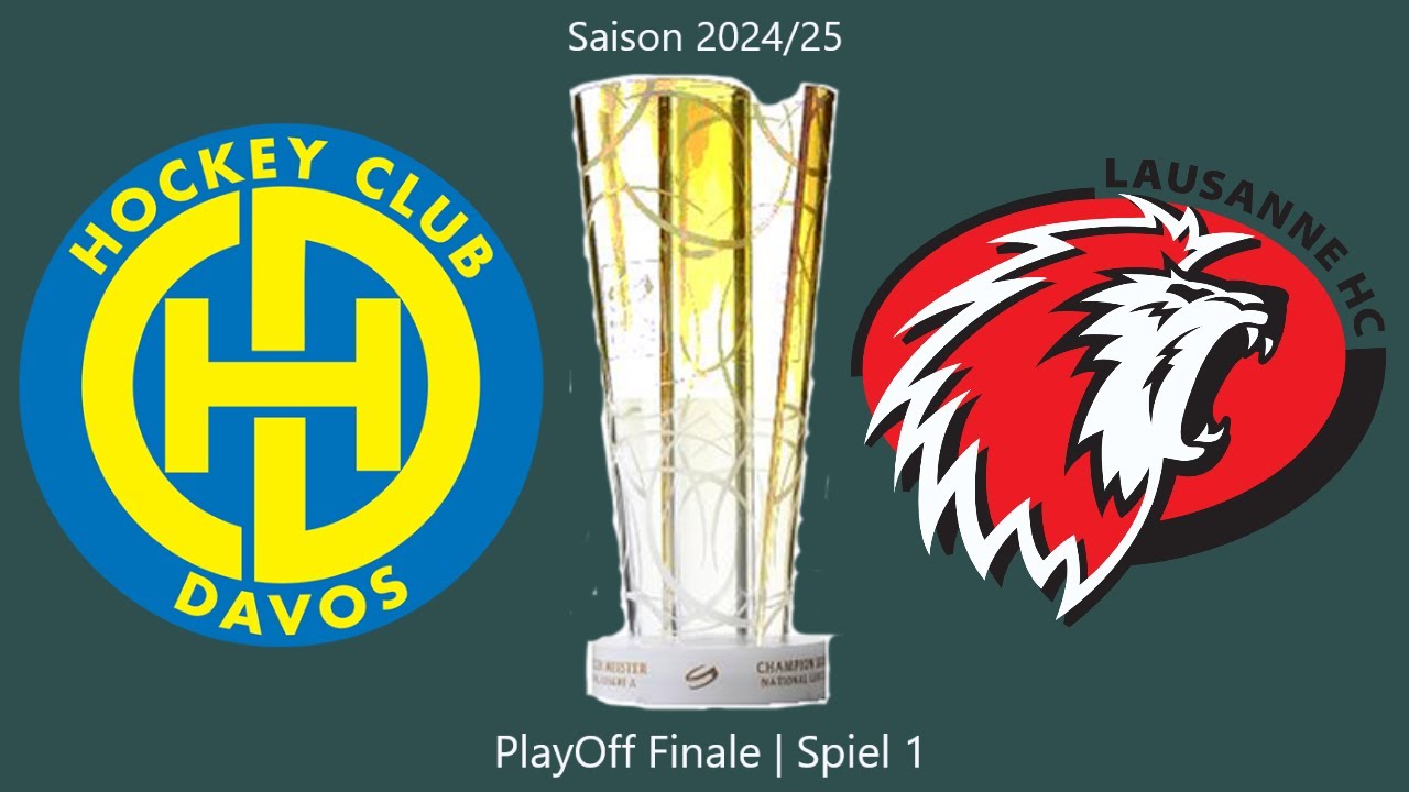 NHL25 | HC Davos - Lausanne HC | National League | Play Off Finale | Spiel 1 | Saison 2024/25