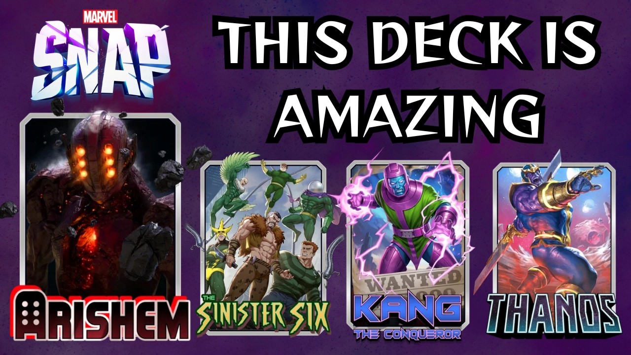 The Celestial-Evil Overdrive! Arishem Fuels the Sinister Six&rsquo;s Fusion | Marvel Snap Gameplay