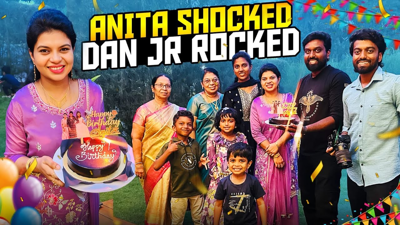 My FAMILY Surprised Anita !! Unexpected Birthday Celebration - Four Points Sheraton - Mahabalipuram