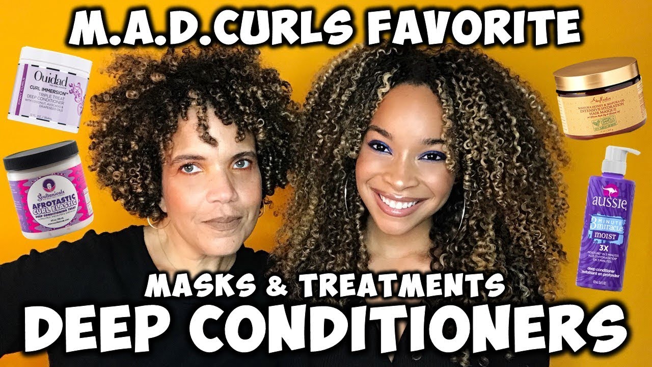 FAVORITE TREATMENTS: Deep Conditioners & Masks | M.A.D.CURLS Week of Favorites