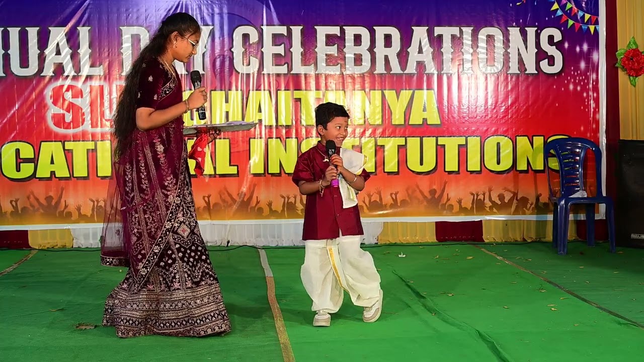 UKG kid responding to conversation really makes difference @srinvsvidhyanikethan439 @AnnualDay2026