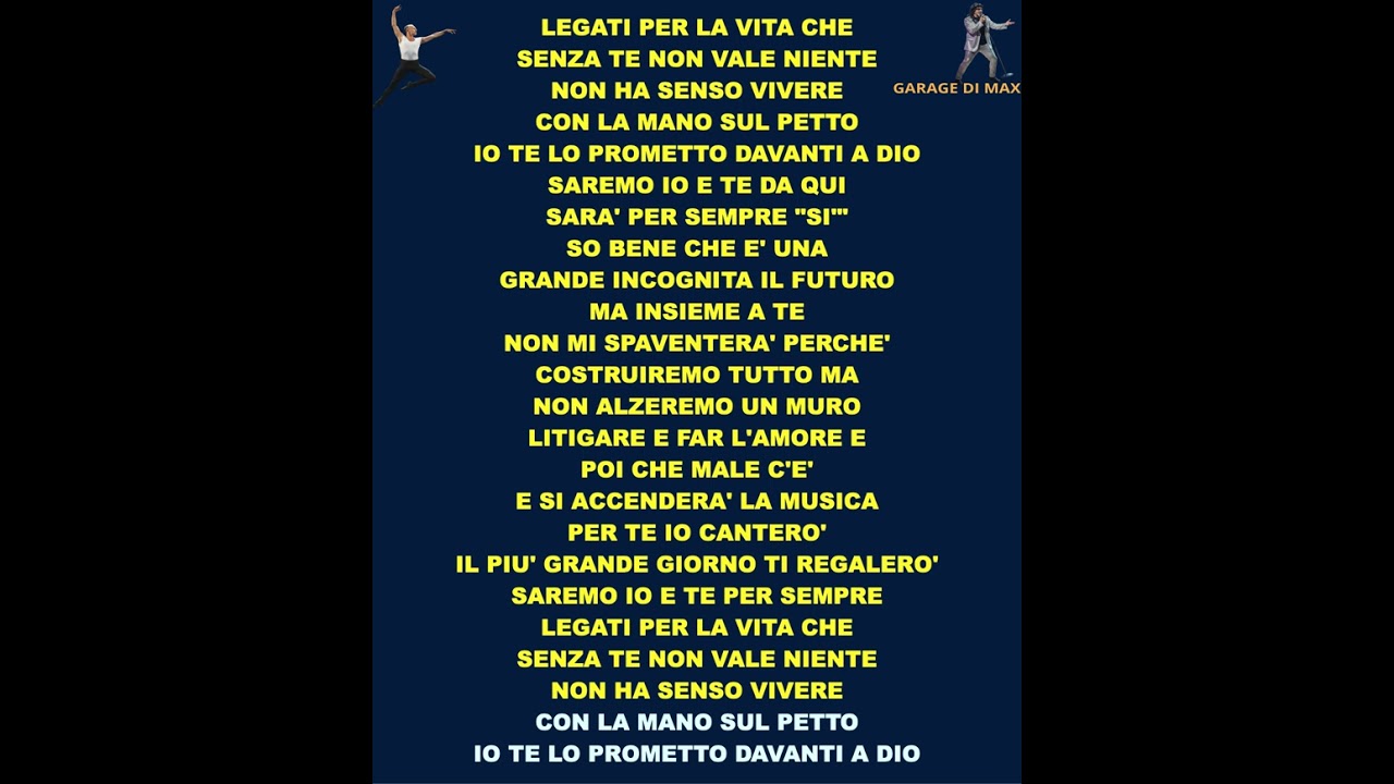 PER SEMPRE SI CHA CHA DISCO max pinci 2026