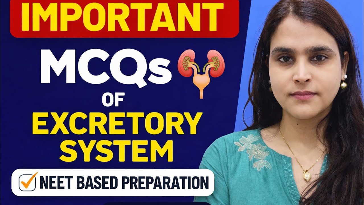 @Vaishnavi-l5e5o #mcqs on excretion chapter#neetmcqs#mcqs for net #neet2026